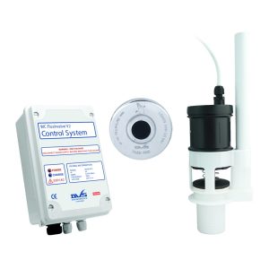 WC Flushvalve kit with inbuilt overflow and wave-on sensor