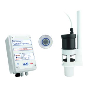 WC Flushvalve kit with inbuilt overflow and wave-on sensor